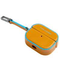Чохол для AirPods Pro Piquadro Blue Square (B2) Yellow AC5308B2-G