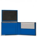 Портмоне PIQUADRO чорний PULSE/Black-Blue PU1392P15_NB
