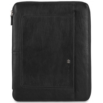 Папка на молнии с блокнотом A4 Piquadro VIBE/Black PB2830VI_N Папка на молнии с блокнотом A4 Piquadro VIBE/Black PB2830VI_N