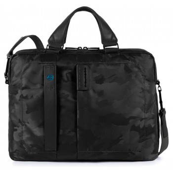 Портфель Piquadro PULSE/CamoBlack CA1903P16_CAMON