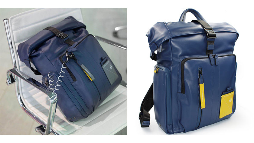 Огляд рюкзака Piquadro EXPLORER Bagmotic / N.Blue CA4789W97BM_BLU2